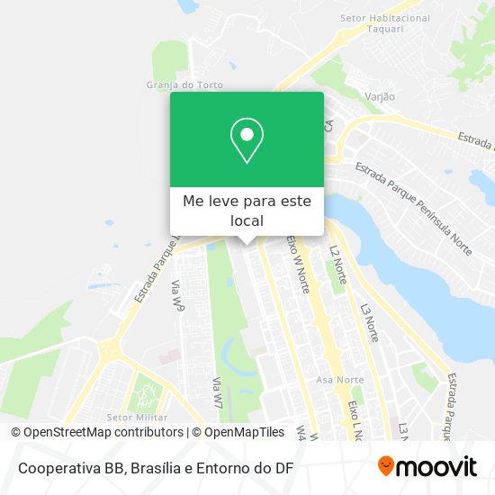 Cooperativa BB mapa