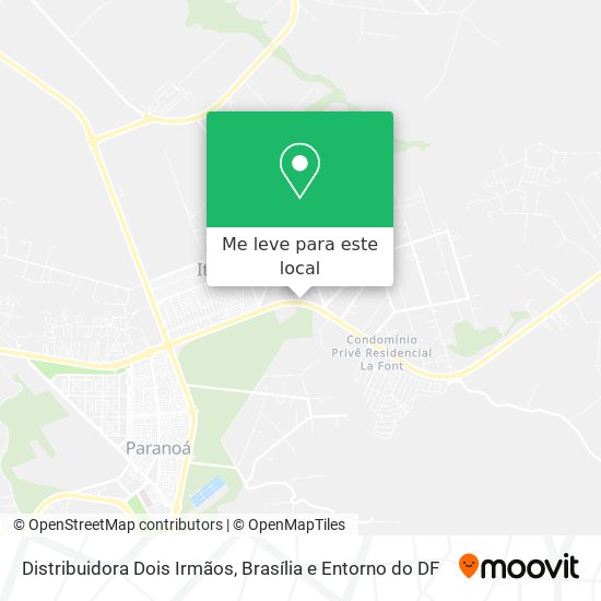 Distribuidora Dois Irmãos mapa