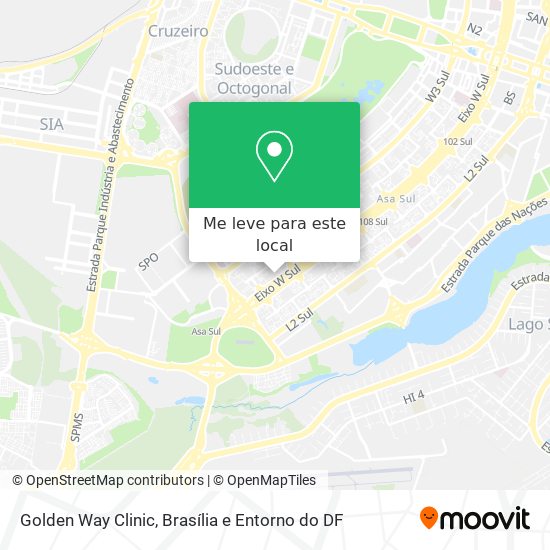 Golden Way Clinic mapa