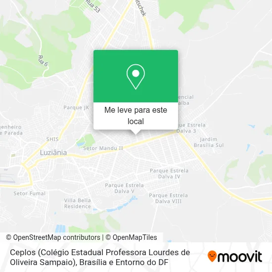 Como chegar até Ceplos (Colégio Estadual Professora Lourdes de Oliveira ...
