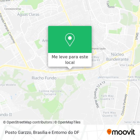 Posto Garzzo mapa