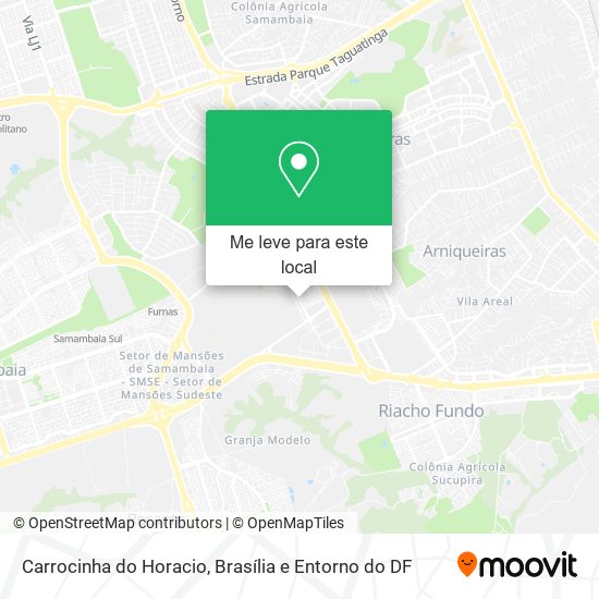 Carrocinha do Horacio mapa