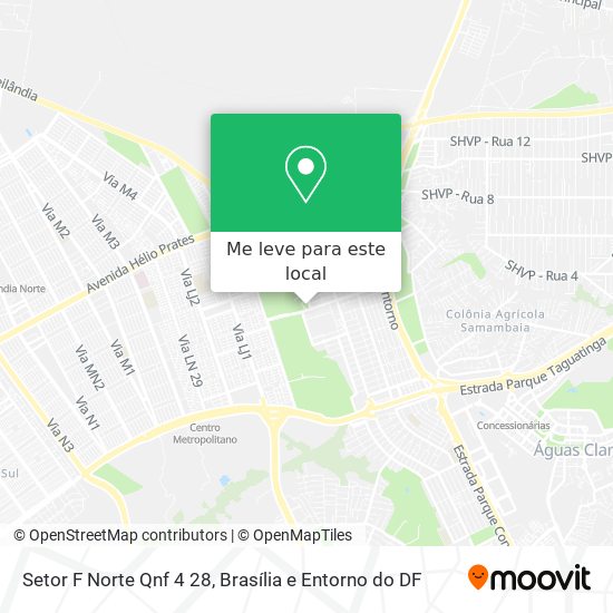 Setor F Norte Qnf 4 28 mapa