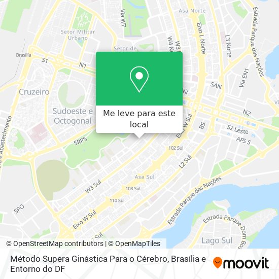 Método Supera Ginástica Para o Cérebro mapa