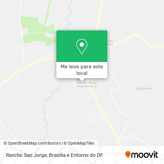 Rancho Sao Jorge mapa