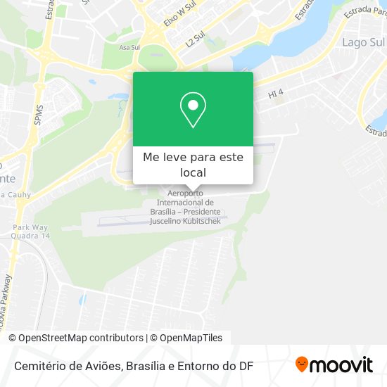 Cemitério de Aviões mapa
