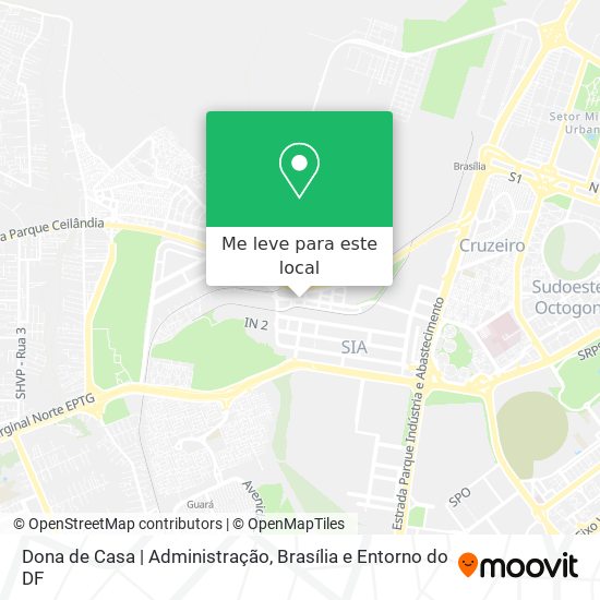 Dona de Casa | Administração mapa