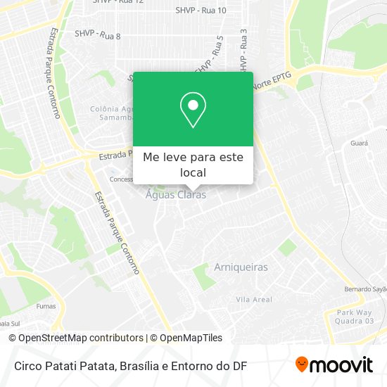 Circo Patati Patata mapa