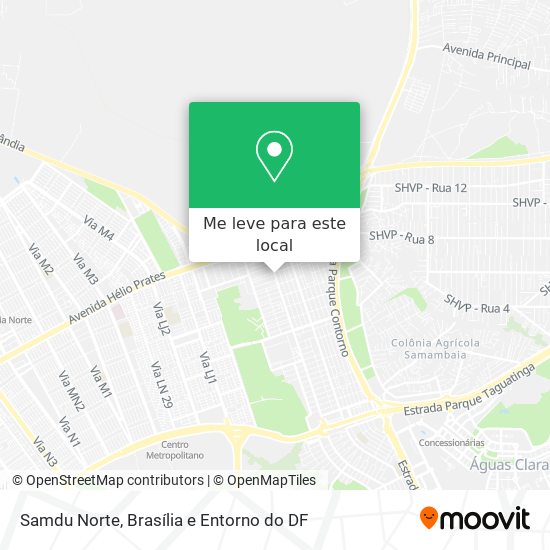 Samdu Norte mapa