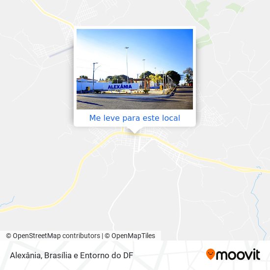 Alexânia mapa
