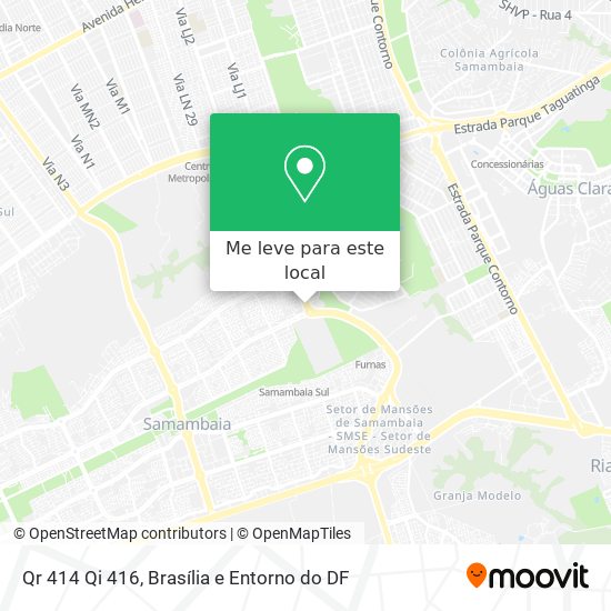 Qr 414 Qi 416 mapa