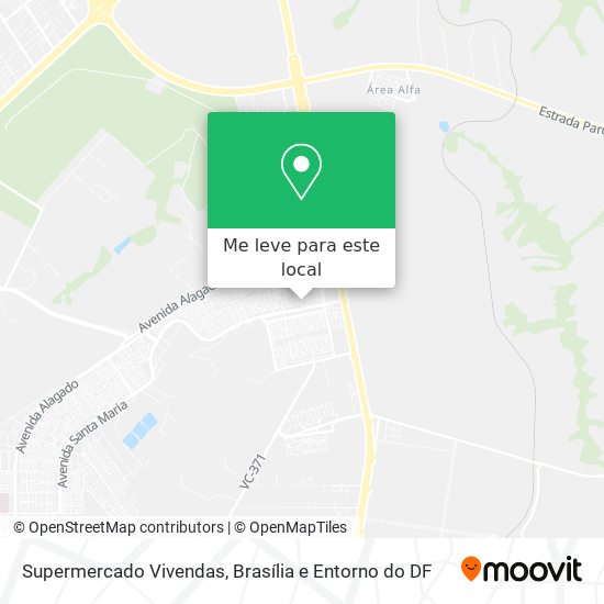 Supermercado Vivendas mapa