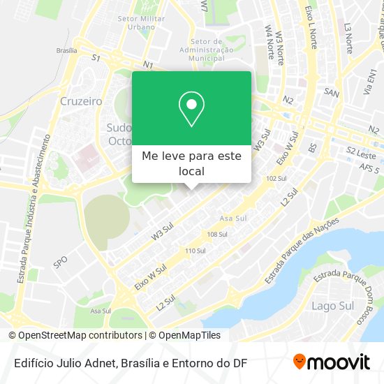 Edifício Julio Adnet mapa