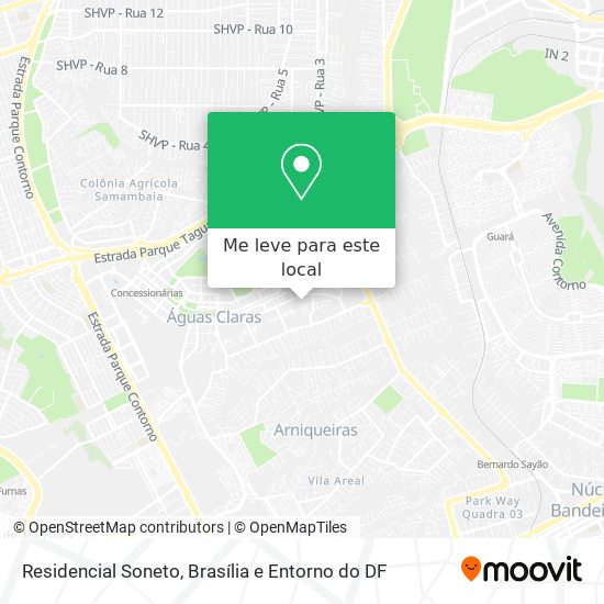 Residencial Soneto mapa