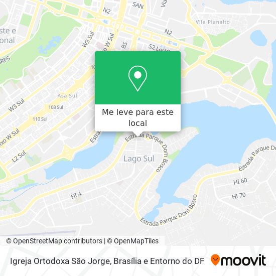 Igreja Ortodoxa São Jorge mapa