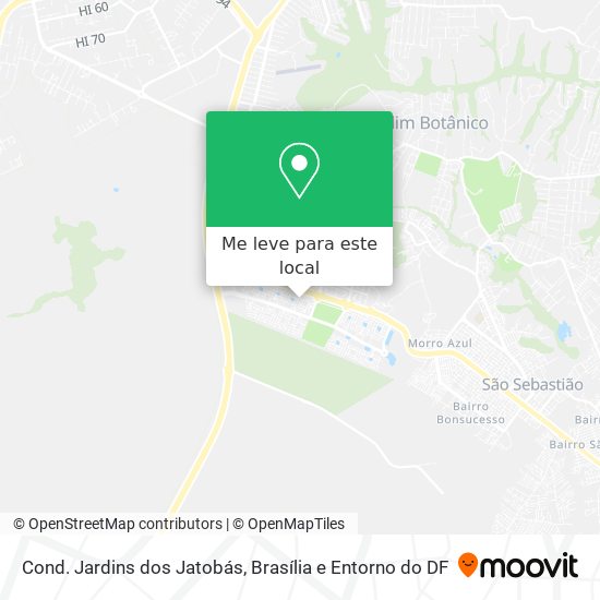 Cond. Jardins dos Jatobás mapa