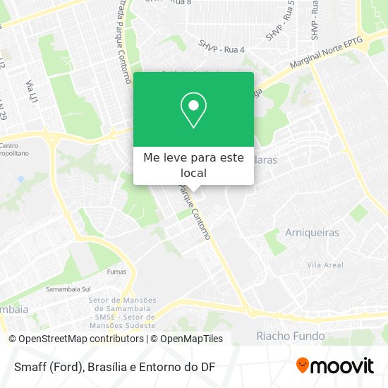 Smaff (Ford) mapa