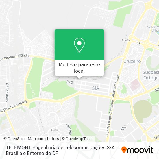 TELEMONT Engenharia de Telecomunicações S / A mapa