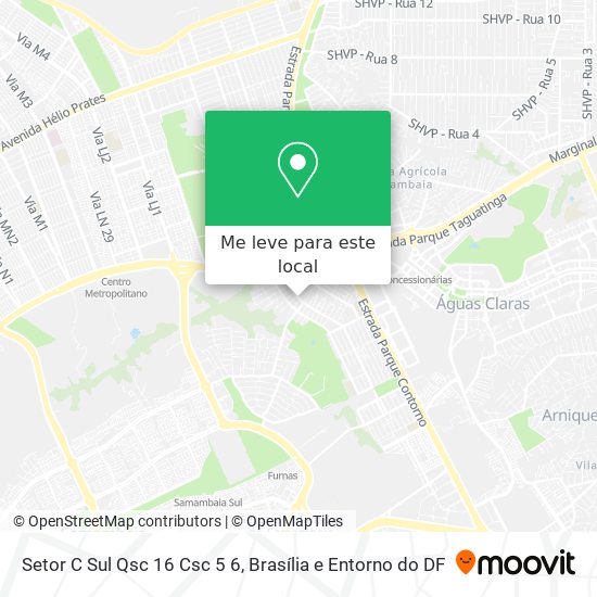 Setor C Sul Qsc 16 Csc 5 6 mapa