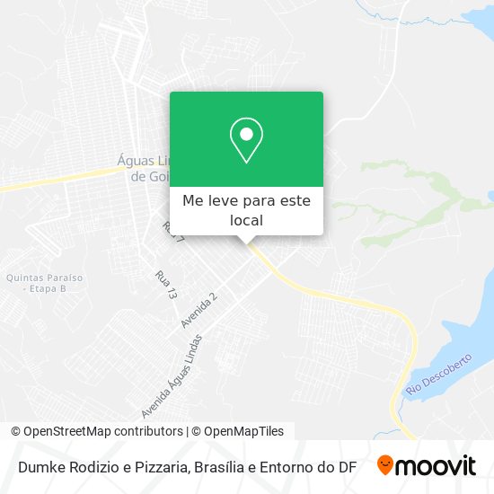 Dumke Rodizio e Pizzaria mapa