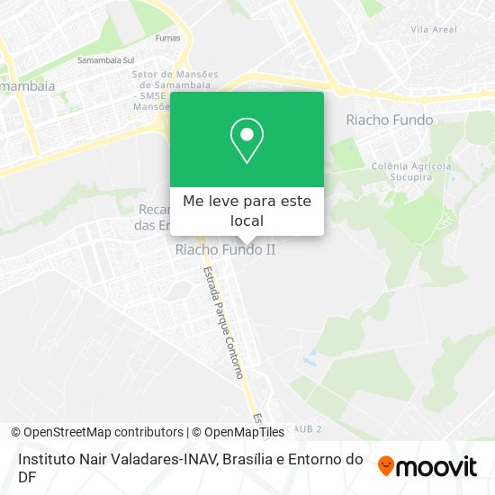 Instituto Nair Valadares-INAV mapa