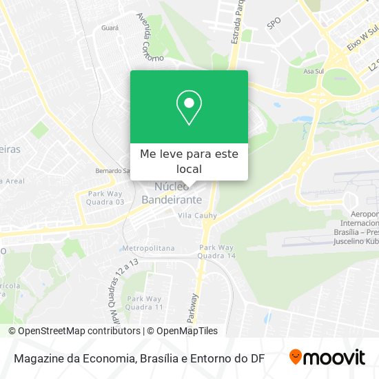 Magazine da Economia mapa