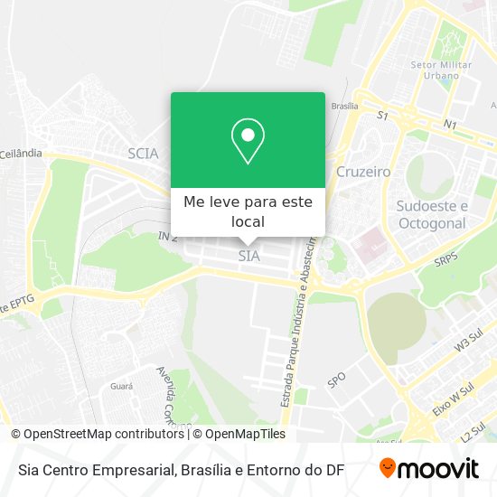 Sia Centro Empresarial mapa