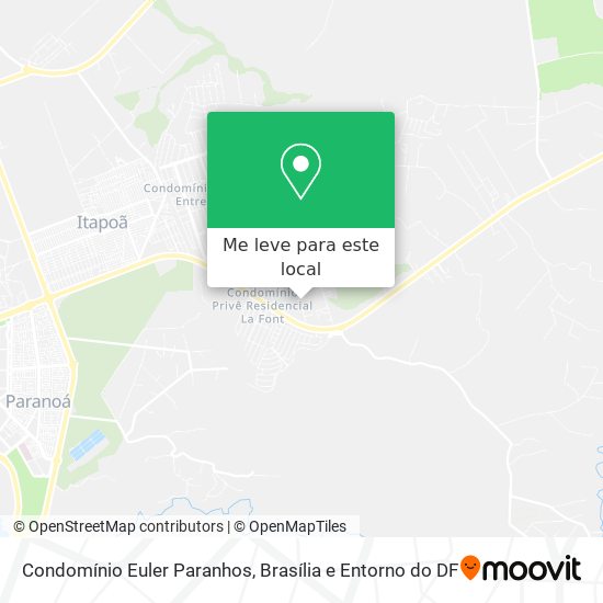 Condomínio Euler Paranhos mapa