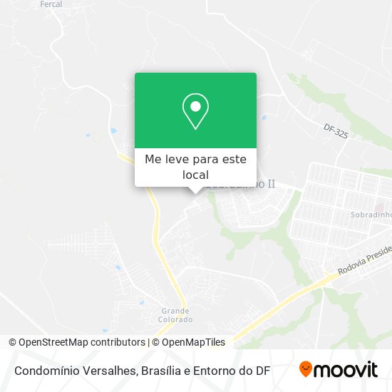 Condomínio Versalhes mapa
