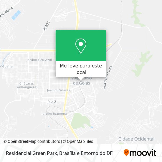 Residencial Green Park mapa