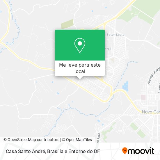 Casa Santo André mapa