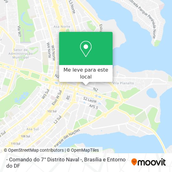 - Comando do 7° Distrito Naval - mapa