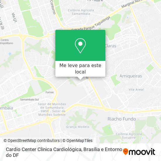 Cardio Center Clínica Cardiológica mapa