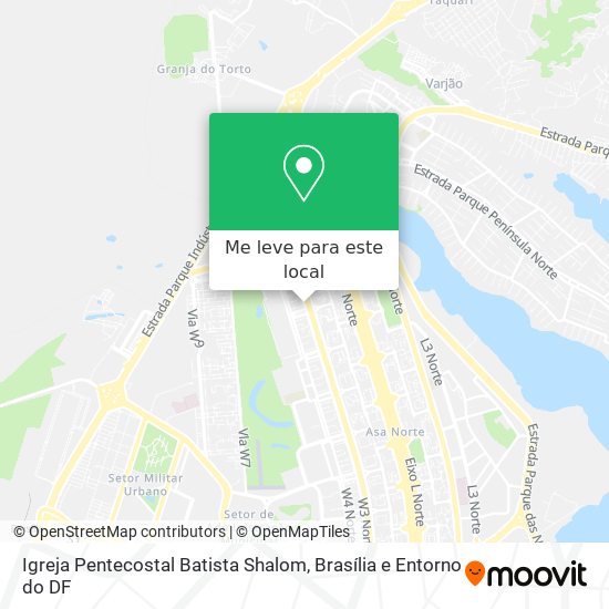 Igreja Pentecostal Batista Shalom mapa