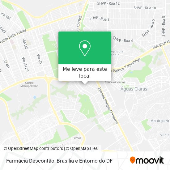 Farmácia Descontão mapa