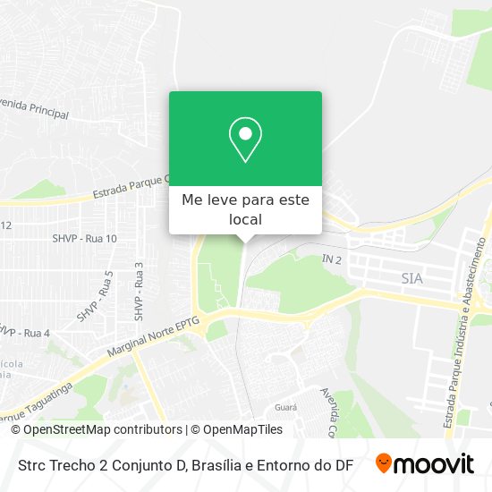 Strc Trecho 2 Conjunto D mapa