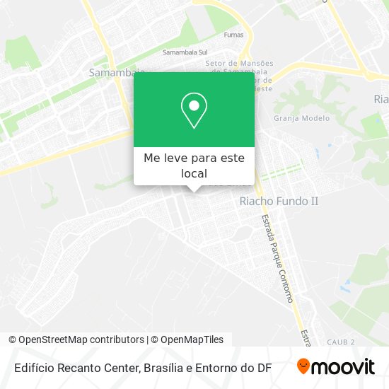 Edifício Recanto Center mapa