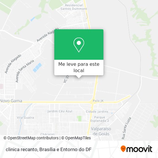 clinica recanto mapa