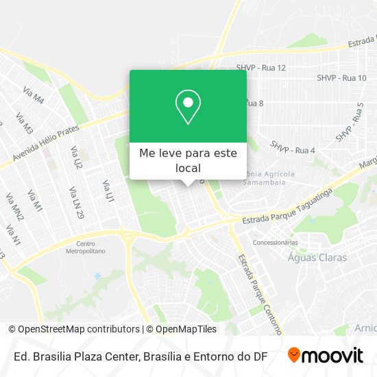 Ed. Brasilia Plaza Center mapa
