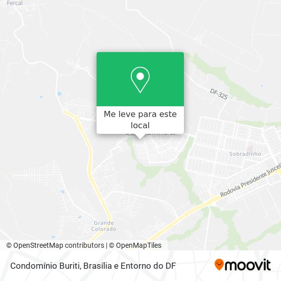 Condomínio Buriti mapa