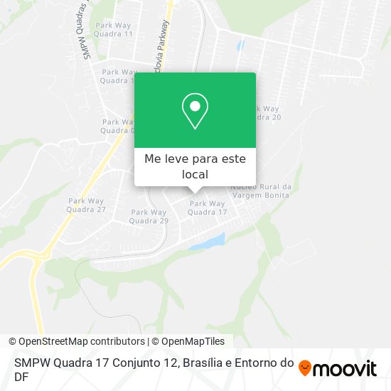 SMPW Quadra 17 Conjunto 12 mapa