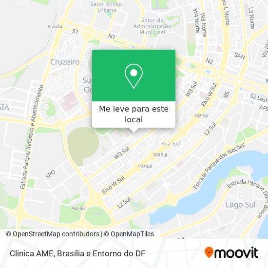 Clinica AME mapa