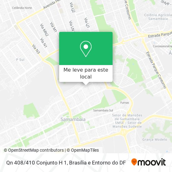 Qn 408/410 Conjunto H 1 mapa