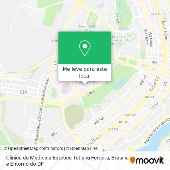 Clinica de Medicina Estetica Tatiana Ferreira mapa