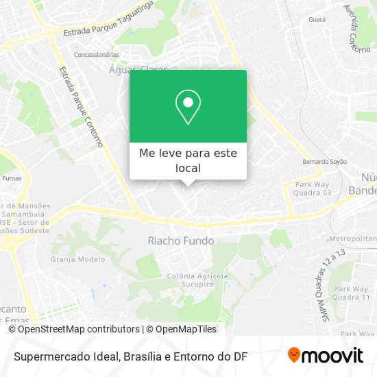 Supermercado Ideal mapa