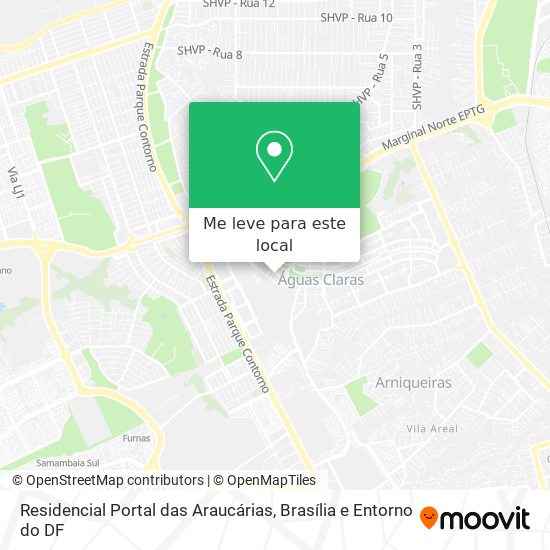 Residencial Portal das Araucárias mapa
