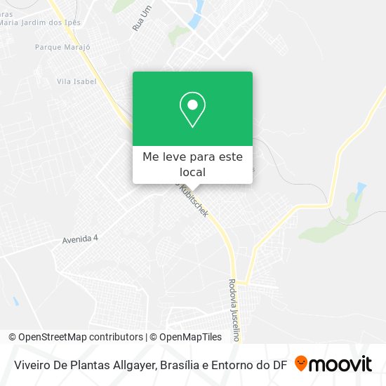 Viveiro De Plantas Allgayer mapa