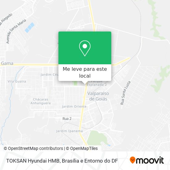 TOKSAN Hyundai HMB mapa