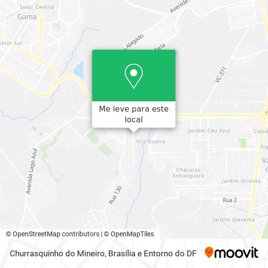 Churrasquinho do Mineiro mapa