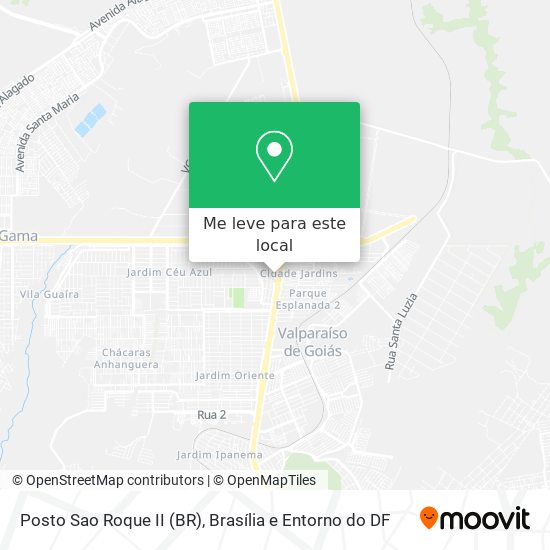 Posto Sao Roque II (BR) mapa